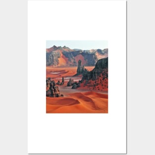 Red Desert Sands Gift For family &amp; Best Frend Posters and Art